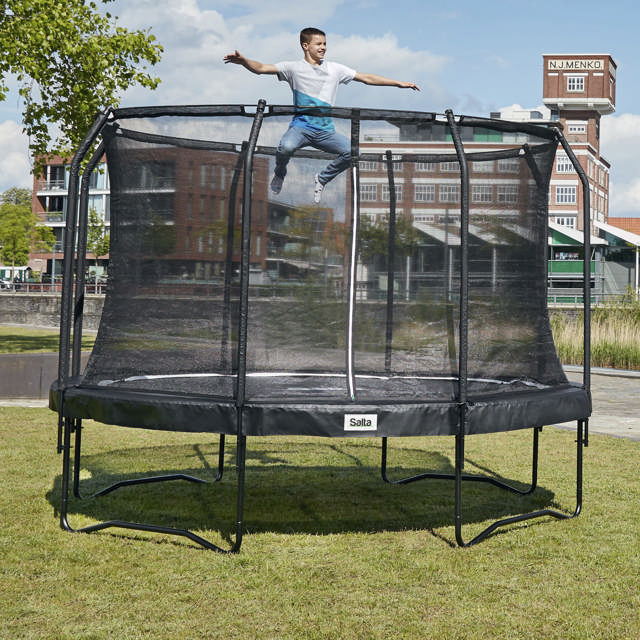 Trampolin Premium Black Edition Ø366 cm, Salta