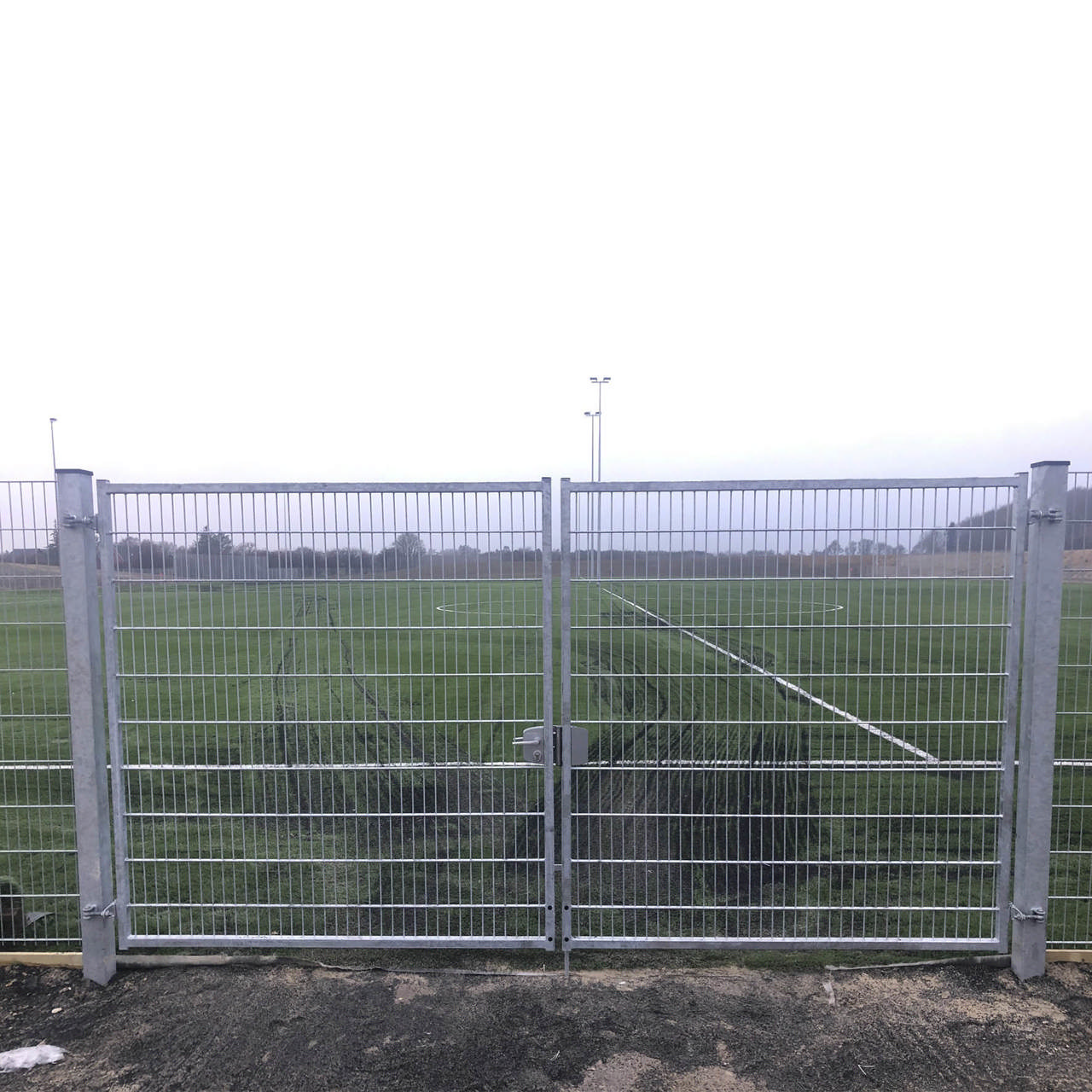 Dsm låge dobbelt m/sc 5,00  x 1,80 m, galvaniseret