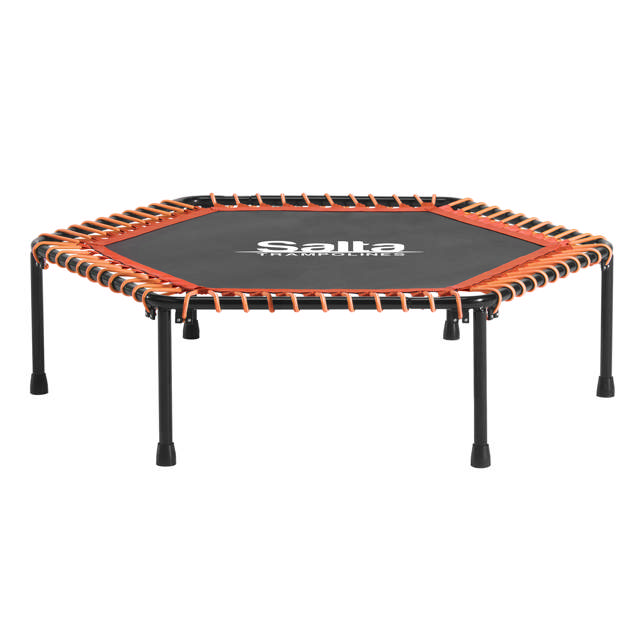 Fitness trampolin med håndtag, orange Salta