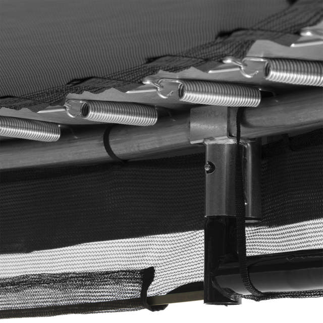 Trampolin Comfort Edition Ground Ø427 cm, sort Salta