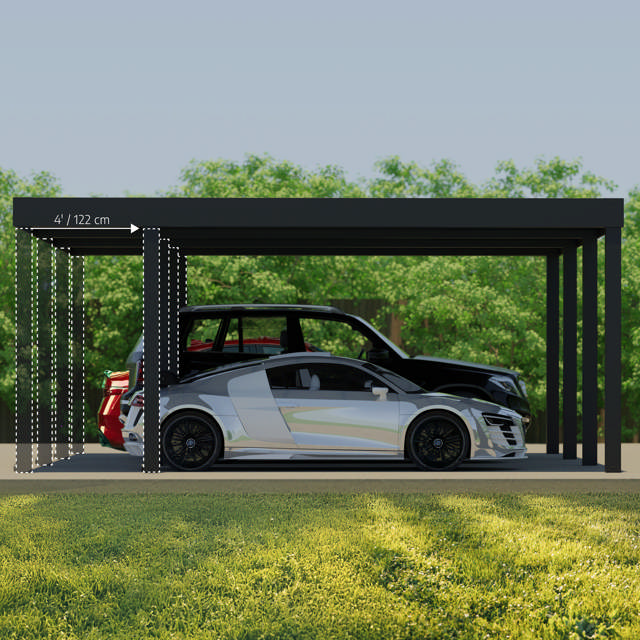 Carport Oslo 596,5 x 607,5 cm Palram - Canopia
