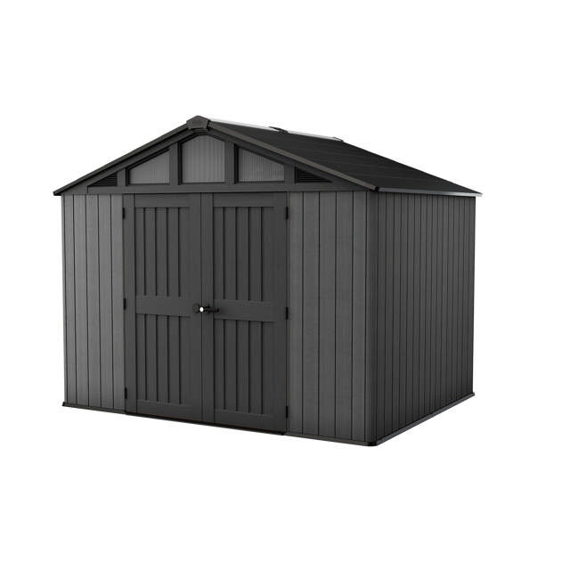 Förråd Stronghold 10 x 8, grå, Keter