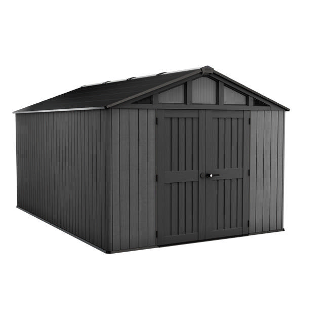 Skur Stronghold 10 x 15, grå, Keter