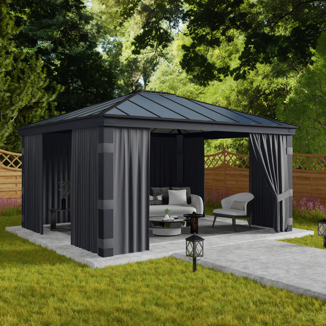 Dallas 4,2 x 4,8 m inkl. gardiner & net Canopia