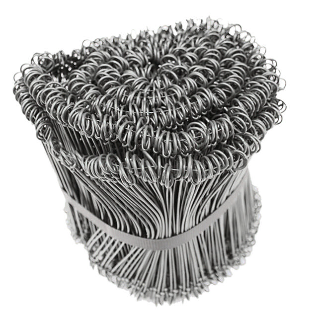 Loop-end wire ties galvanised 15 cm